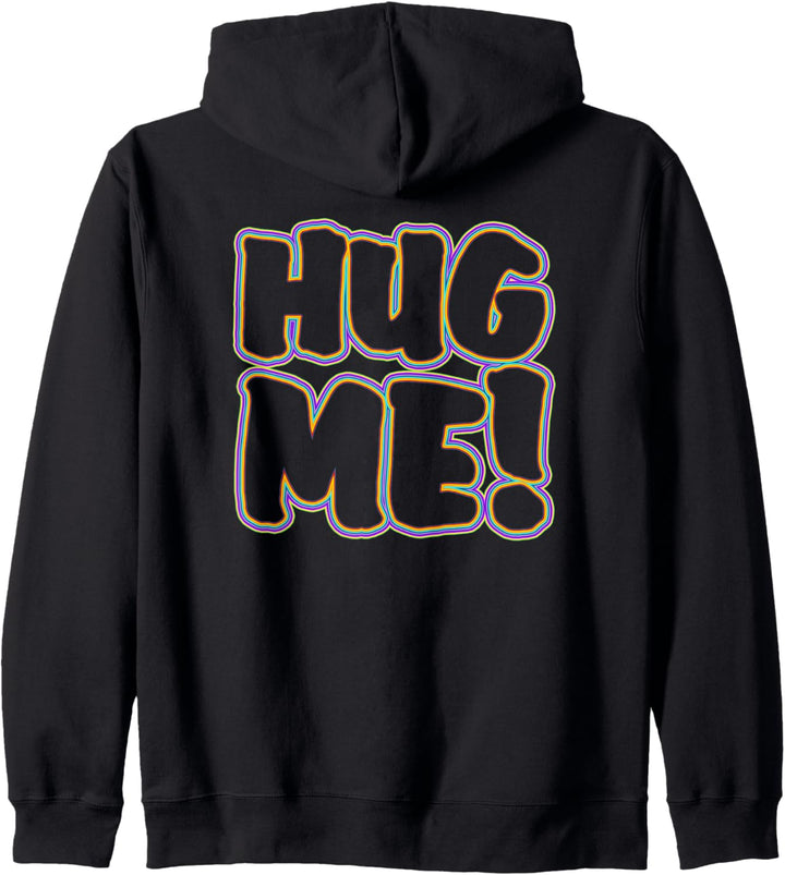Message - HUG ME - colorful outline - Fan Fun Kapuzenjacke