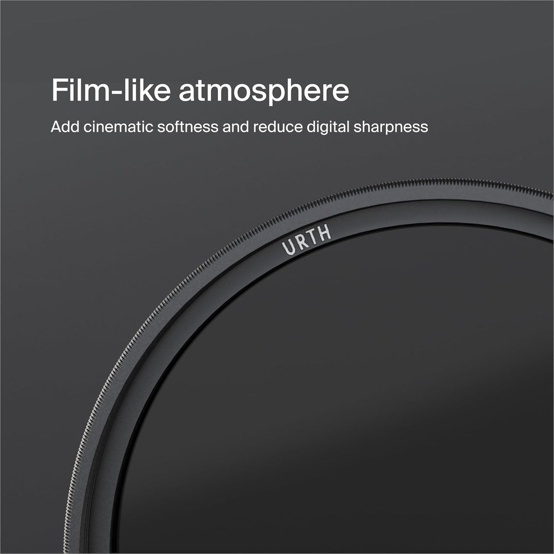 Urth 72mm Ethereal White Mist ¼ Diffusions-Objektivfilter (Plus+) - Kinoeffekt, 20-fache Nanobeschic