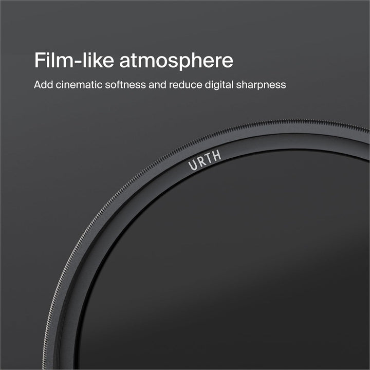Urth 72mm Ethereal White Mist ¼ Diffusions-Objektivfilter (Plus+) - Kinoeffekt, 20-fache Nanobeschic