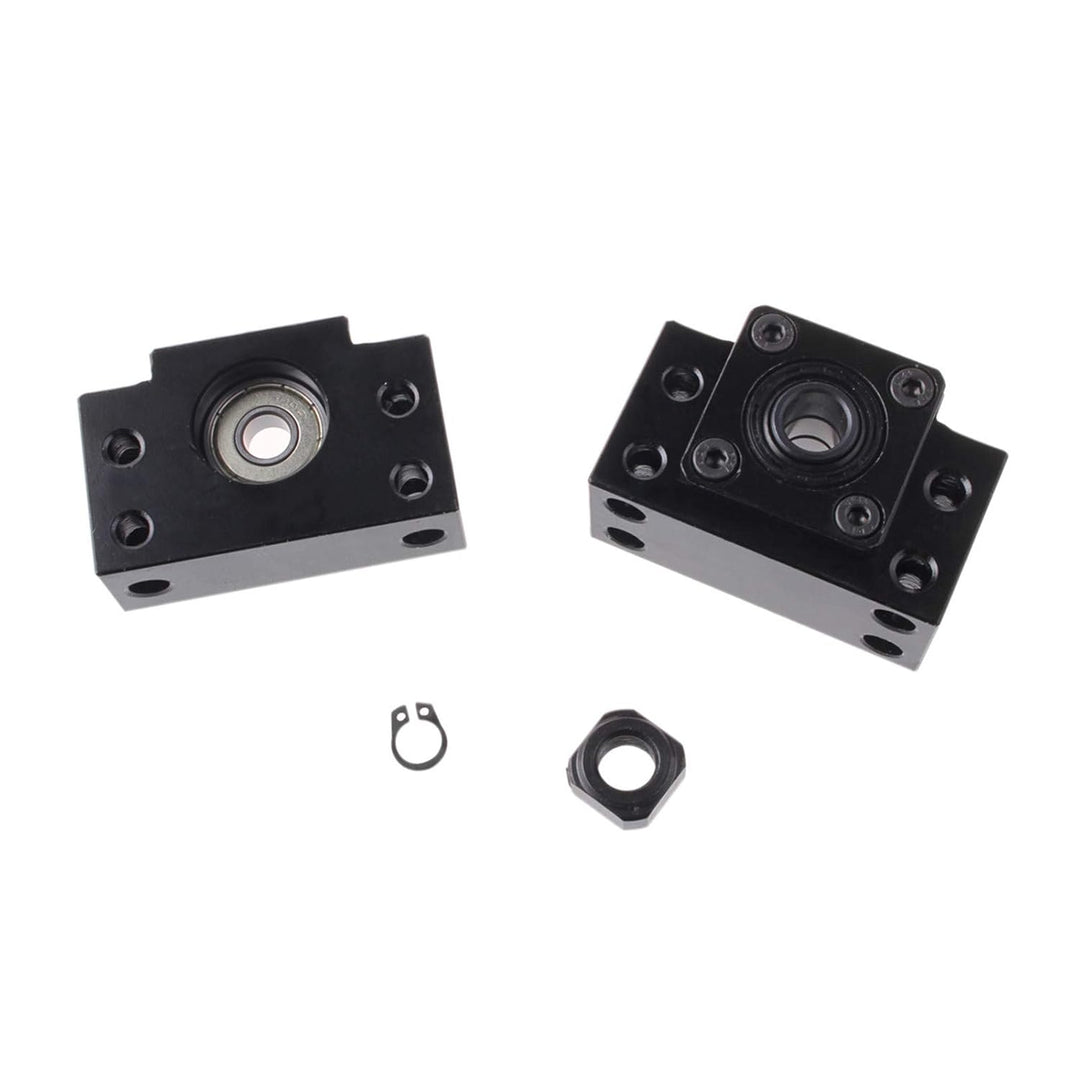 GooEquip Linearführung HGR15 1500mm Linearschiene mit 4PCS Gleitblock + 1PCS SFU1605 1500mm Kugeluml