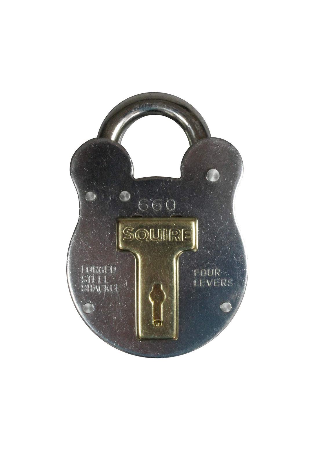Henry Squire 660 Old English Padlock with Steel Case 64mm L Multi, L Multi