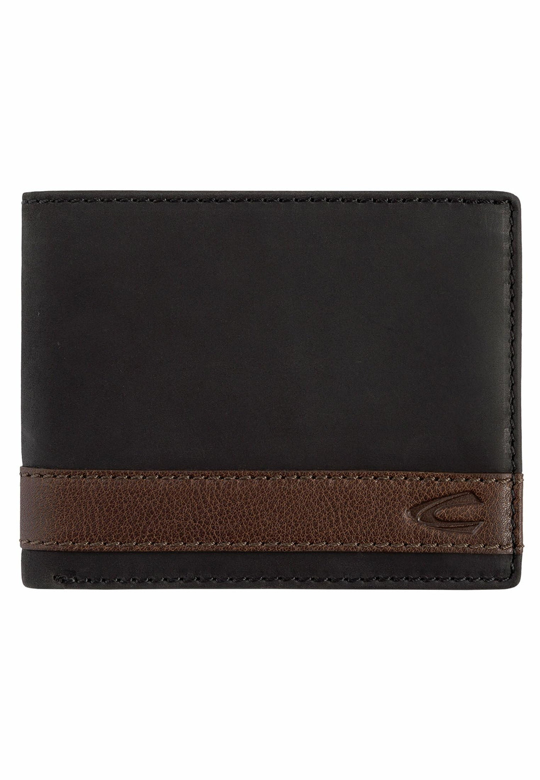 camel active bags Taipeh Herren Geldbörse RFID Querformat Leder Mittelgross Schwarz 12 x 2 x 9,5 Sch