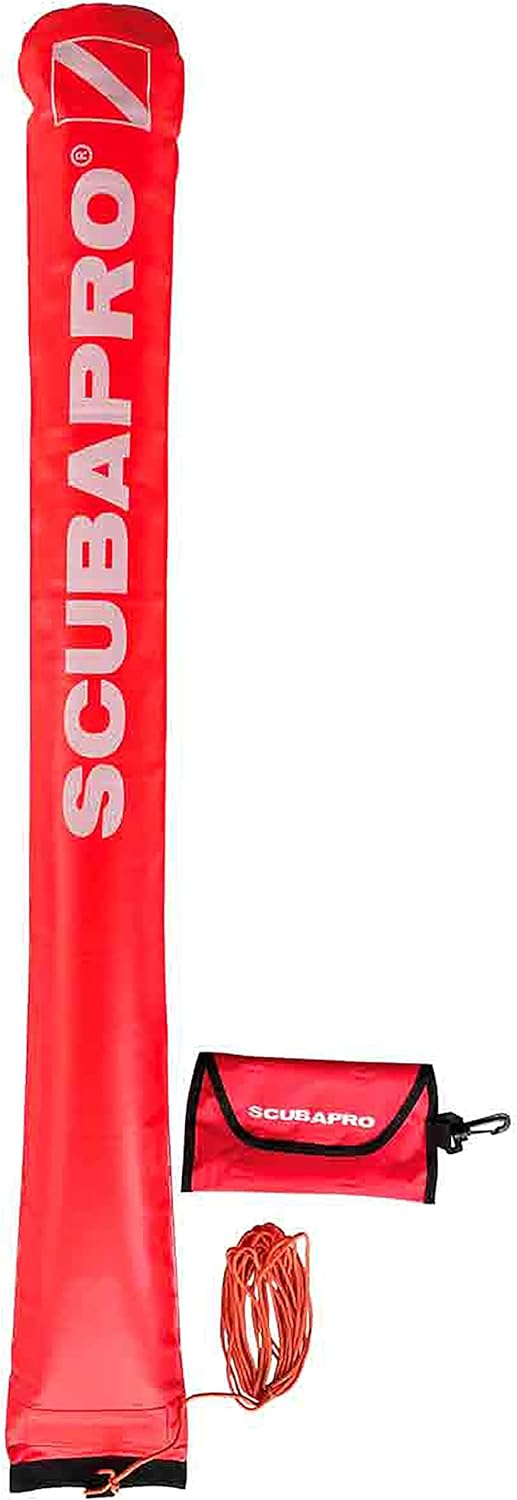 Scubapro Markierungsboje Orange 4.3 Ft, 4.3 Ft