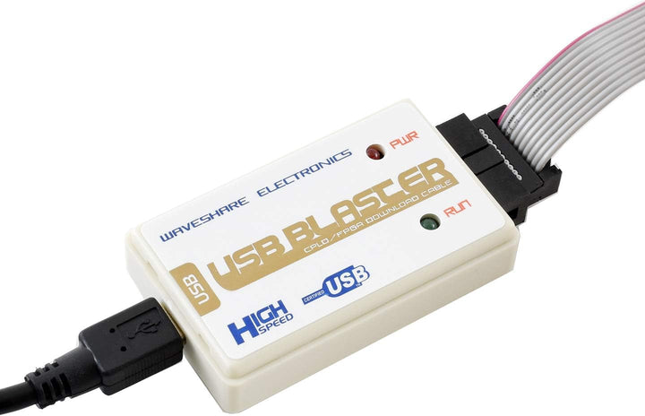 Waveshare USB Blaster V2 Download Cable, a High-Speed FT245+CPLD Solution, Compatible with USB Blast