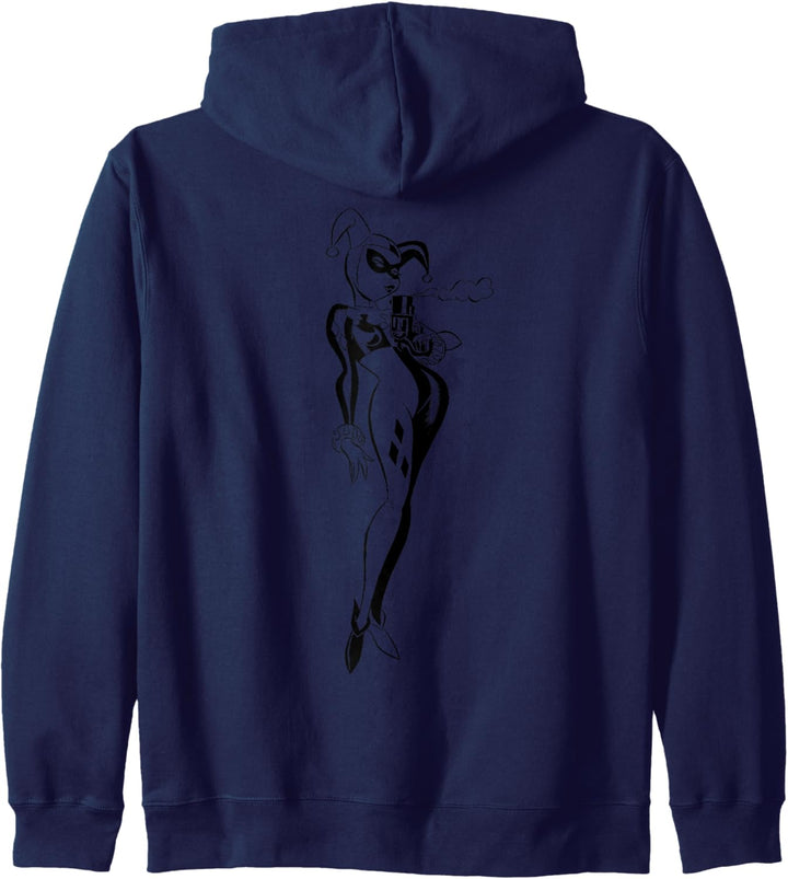 DC Harley Quinn Charakter Smokin Timm Kapuzenjacke