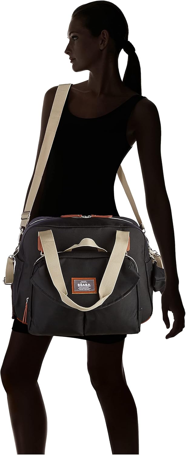 Béaba – Wickeltasche Genève II – Modulierbar, vielfältige Staumöglichkeiten – Vordertasche, Wickelun