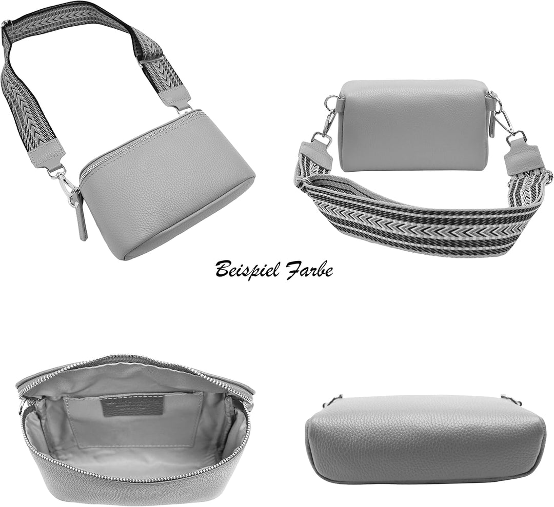 SH Leder echt Leder Damen stylisch Hüfttasche Brusttasche für Alltag Reise Festival Bauchtasche eleg
