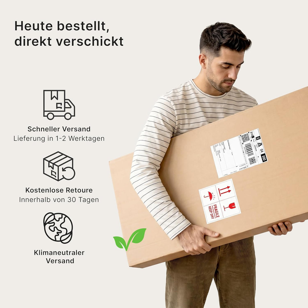 Vladon Schuhschrank Loret 89 x 104 x 23 cm Schuhkipper für 16 Paar Schuhe mit 1 Schublade, 1 Glasabl