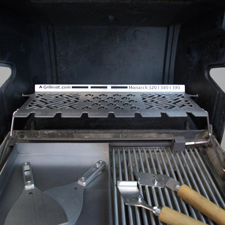 Edelstahl Multistation Broil King - Monarch 320/340/390 - Warmhalterost Monarch 320 340 390, Monarch