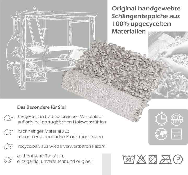 Lashuma Badeteppiche waschbar Rauch - Grau, extra weiche, Flauschiger Badvorleger 50x70 cm 50x70 cm