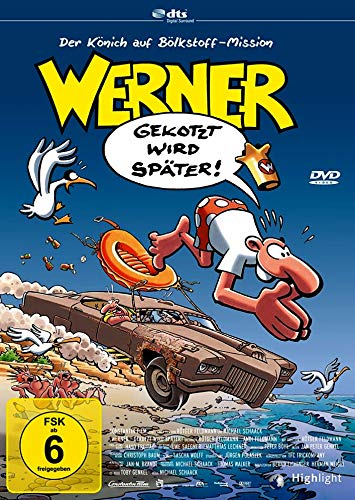 Werner - Set aus 5 Filmen / Beinhart / Das muss kesseln!!! / Volles Rooäää!!! / Gekotzt wird später