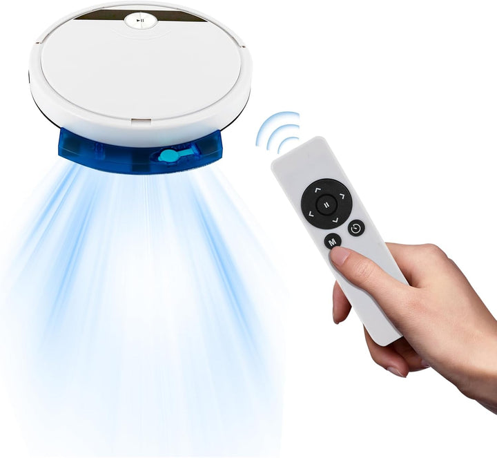 Roboterstaubsauger, 15 W Saugroboter mit Fernbedienung und 150 ml Wassertank, 3-in-1-Modus, 1800 Pa