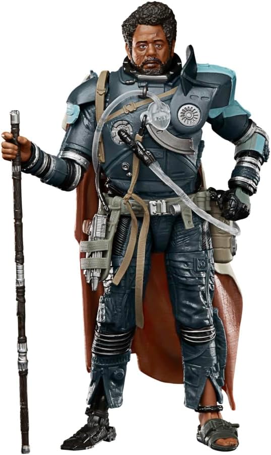 Star Wars The Black Series Saw Gerrera 15 cm grosse Action-Figur zu Rogue One: A Story zum Sammeln,