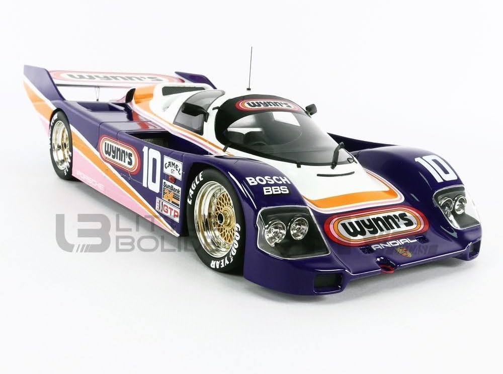 TOP SPEED TS0333 Miniaturauto aus der Kollektion, Violett/Weiss/Orange