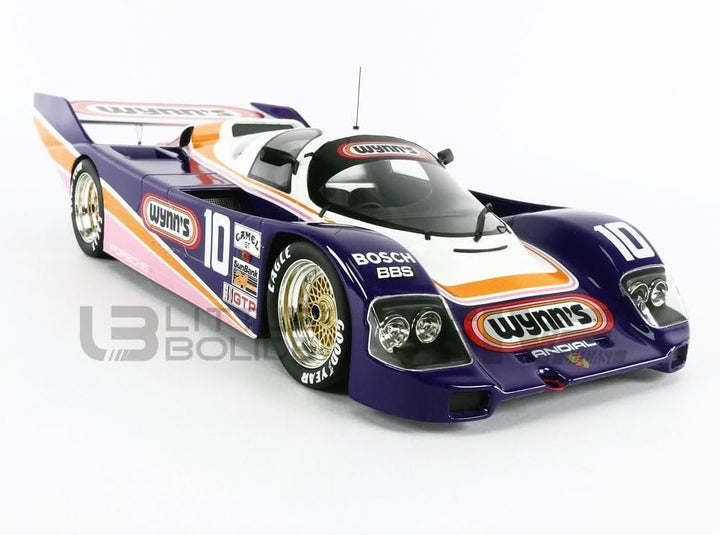 TOP SPEED TS0333 Miniaturauto aus der Kollektion, Violett/Weiss/Orange