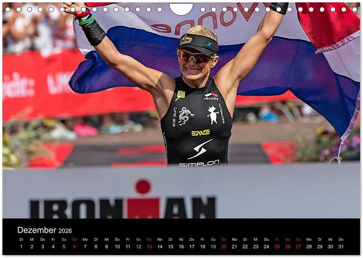 TRIATHLON 2026 (Wandkalender 2026 DIN A4 quer), CALVENDO Monatskalender: Triathlon Kalender 2016 (CA