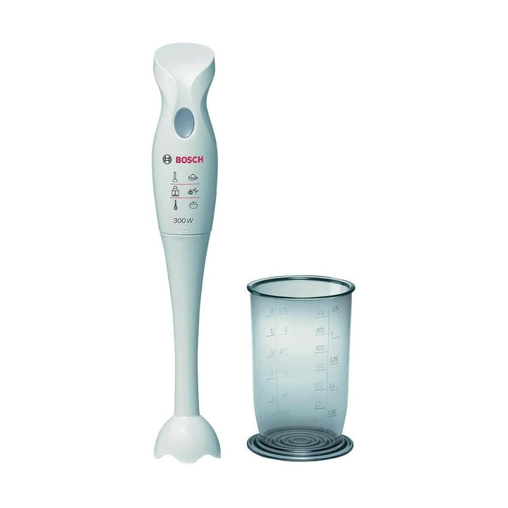 Bosch Stabmixer MSM6B150, Abnehmbarer Mixfuss, Mixbecher mit Deckel, ergonomischer Griff, leichtes G