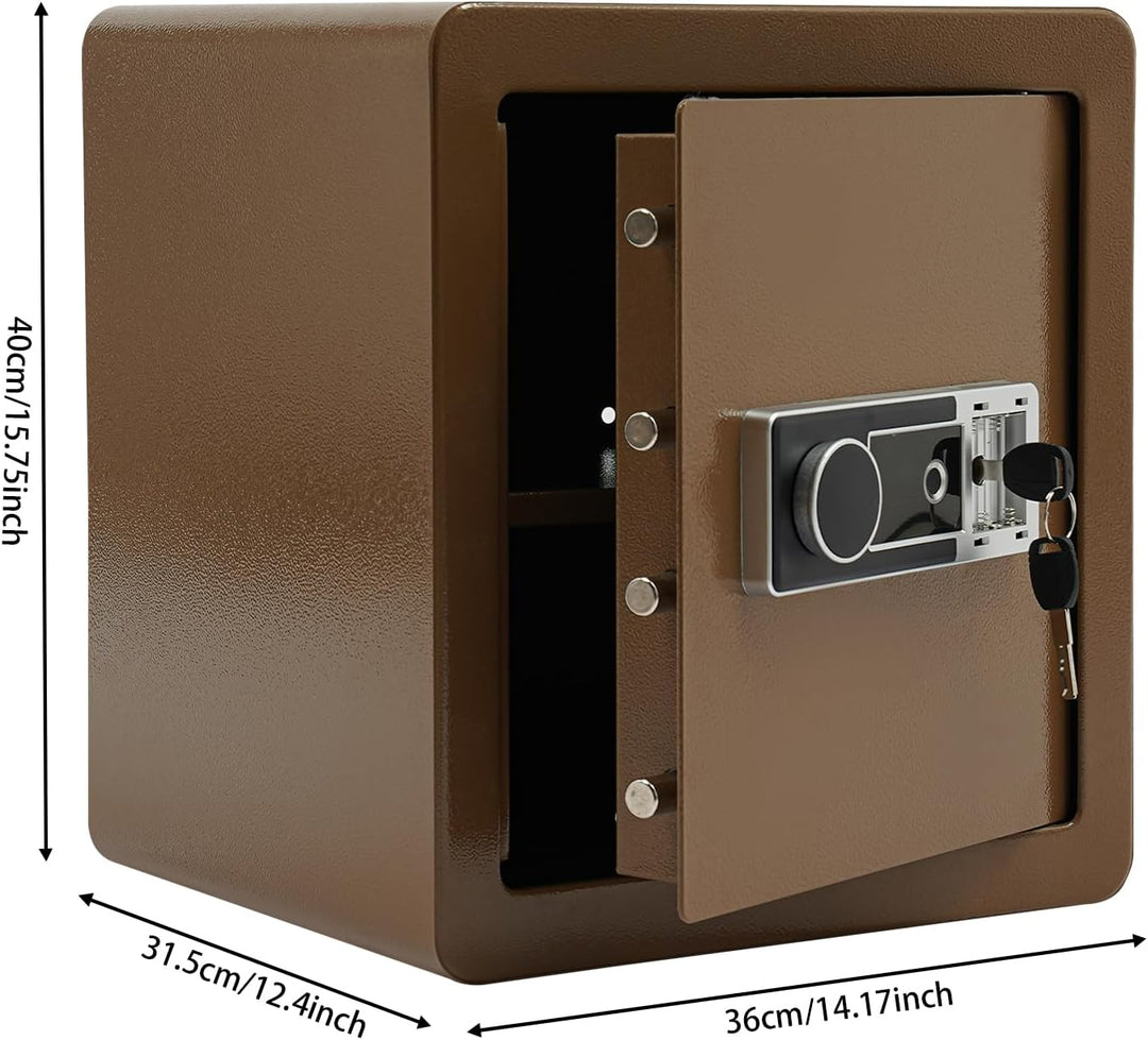 Fingerscan Safe mit Fingerabdruck - Elektronischer Tresor für Zuhause (45L) & Büro - Sicherheitstres