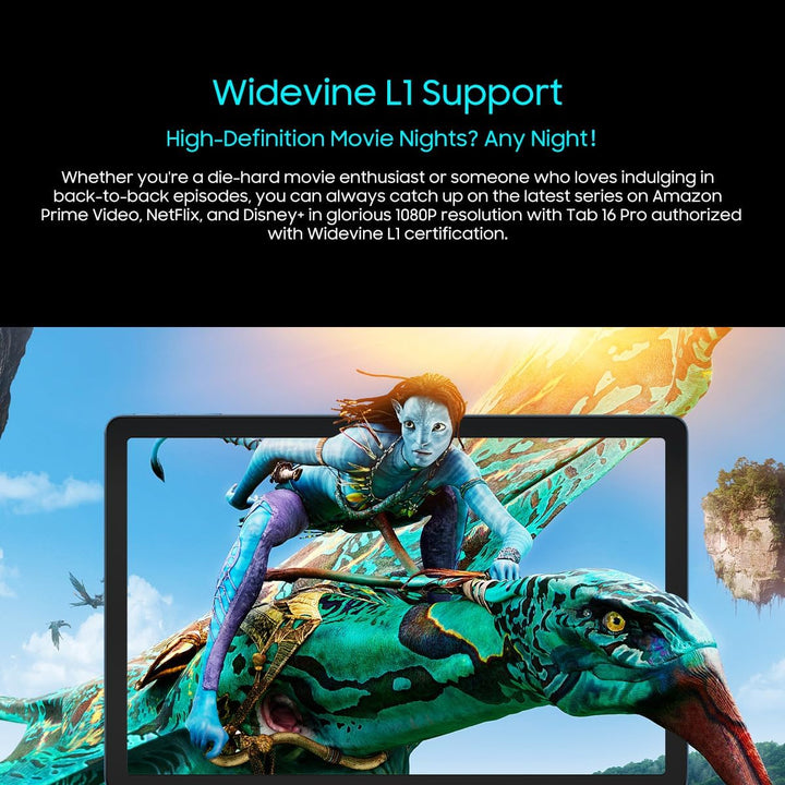 BLACKVIEW TAB 16 PRO (Tablette 4G - 11'' - 8/256GB) Gray