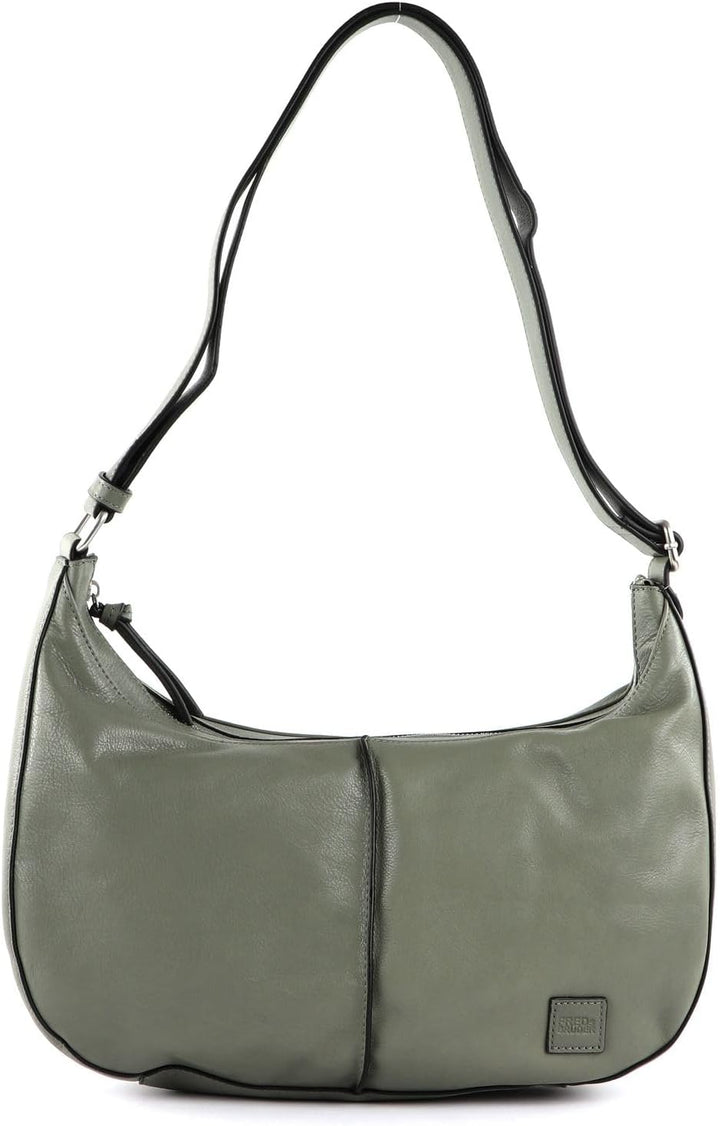FREDsBRUDER Ginsberg Schultertasche Leder 36 cm Sage, Sage
