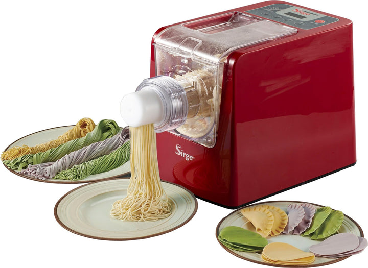 Sirge Pastamag44 Nudelmaschine 300 Watt – 44 Trafile – 900 g Pasta mit vertikaler Extrusion [nicht k