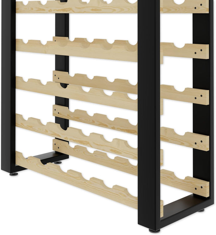 Lenmar Serie RW Weinregal aus Holz für Flaschen, LOFT, Flaschen, Wein, Flaschenregal, Kellerregal, R