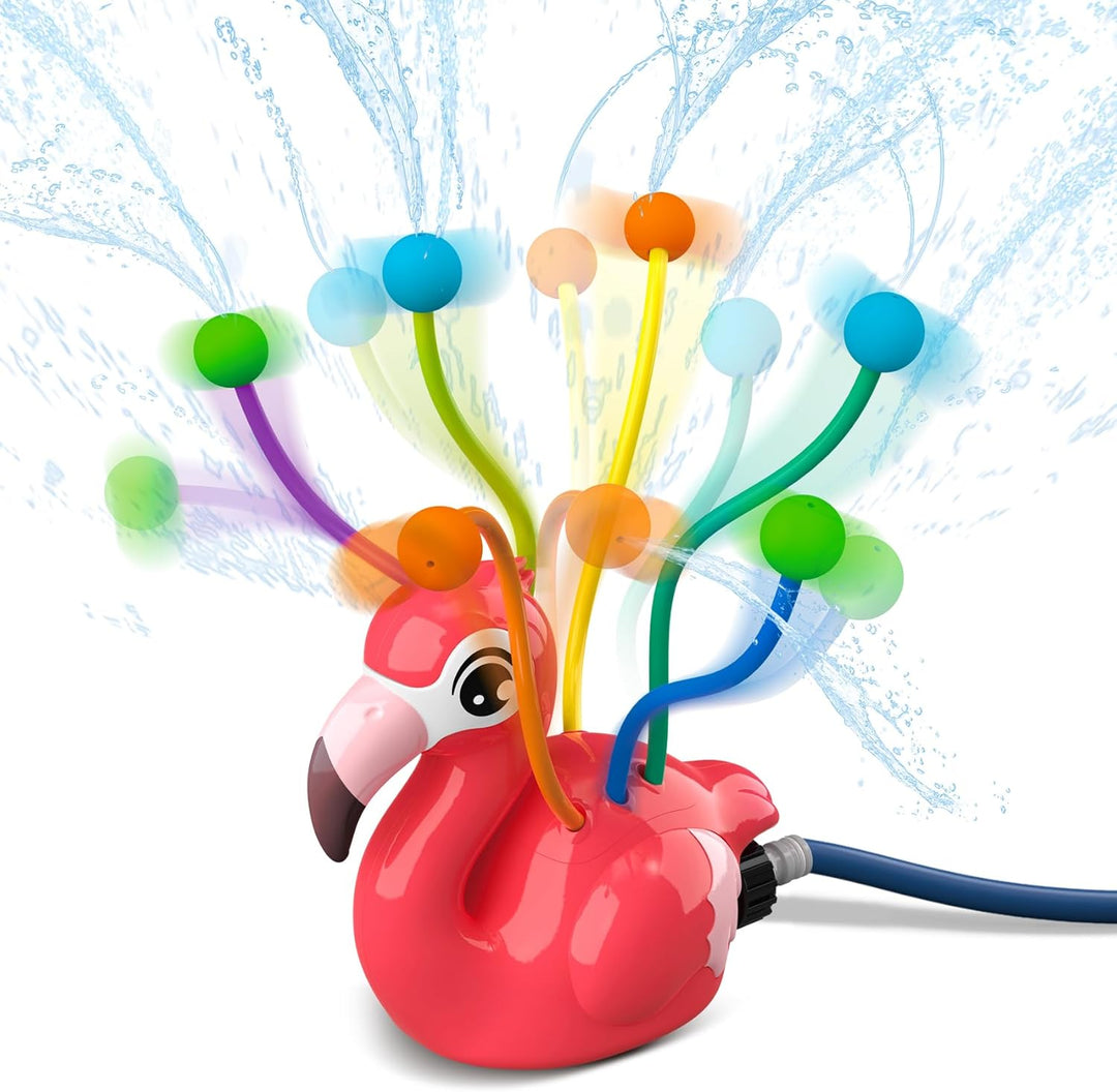 2-in-1-Wassersprinkler-Spielzeug für Erwachsene, Bewässerungsspielzeug für den Garten im Freien mit