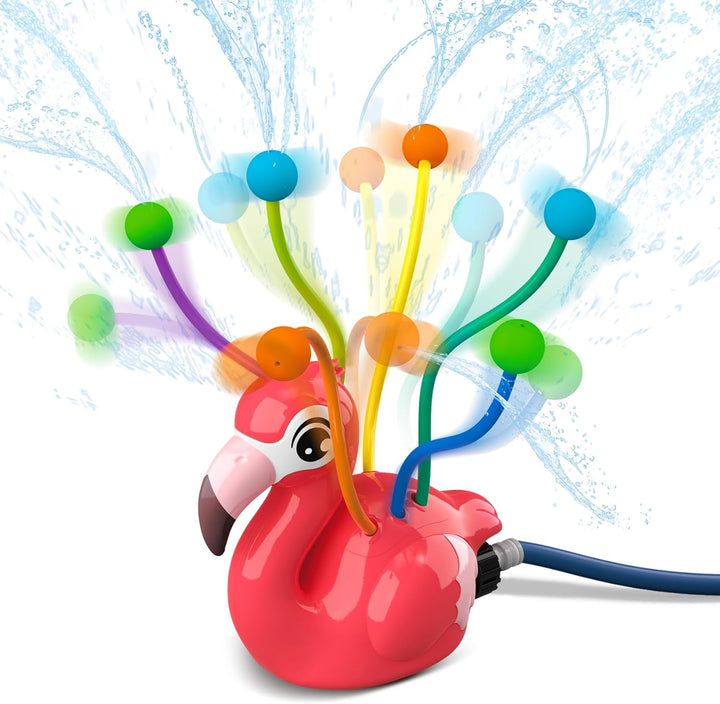 2-in-1-Wassersprinkler-Spielzeug für Erwachsene, Bewässerungsspielzeug für den Garten im Freien mit