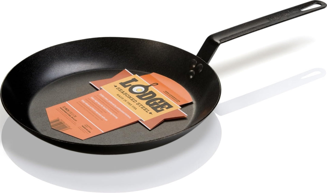 Lodge CRS12 12 in. Erfahrene Carbon Steel Skillet 30,5 cm Pfanne, 30,5 cm Pfanne
