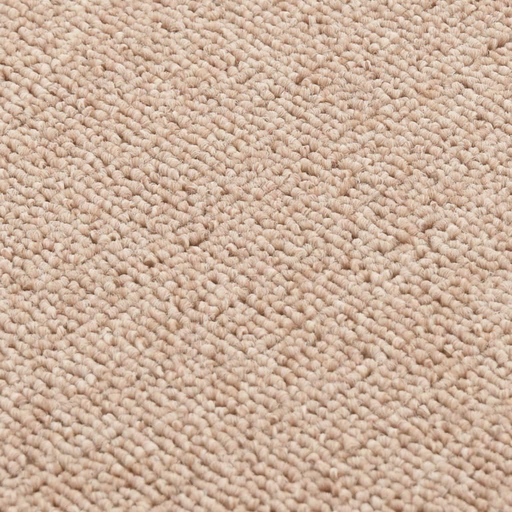homiuse Antirutsch Stufenmatten 15 STK. 75x20 cm Beige Rechteckig Treppenstufen Matten Modern Stufen