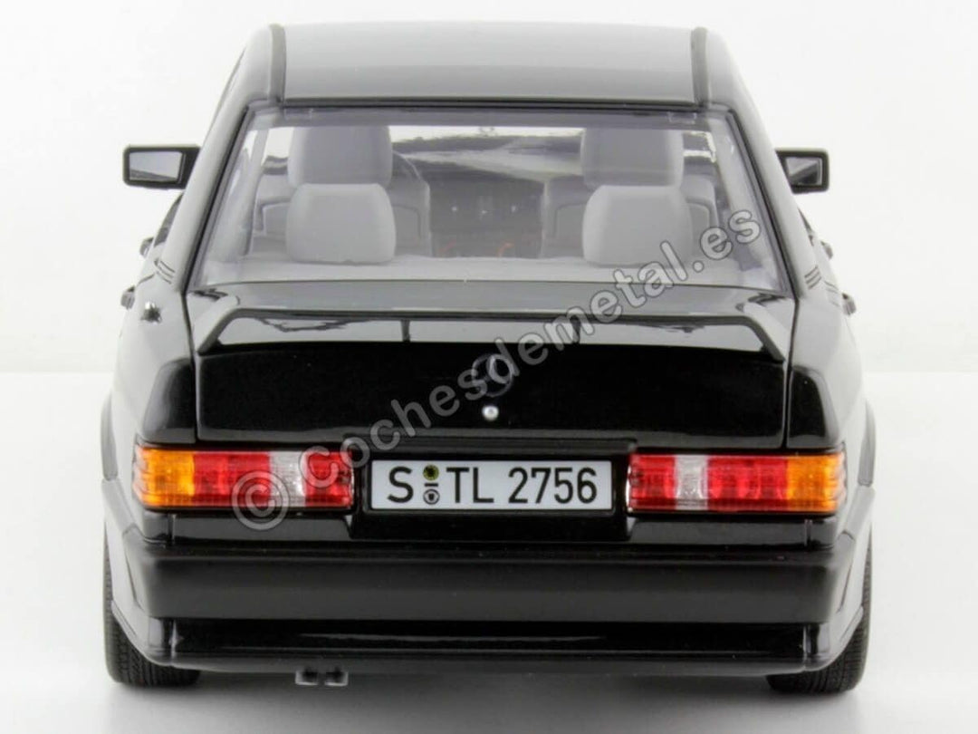 Norev Mercedes 190 E 2.3-16 W201 1984 schwarz metallic Modellauto 1:18