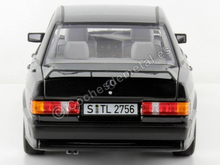 Norev Mercedes 190 E 2.3-16 W201 1984 schwarz metallic Modellauto 1:18