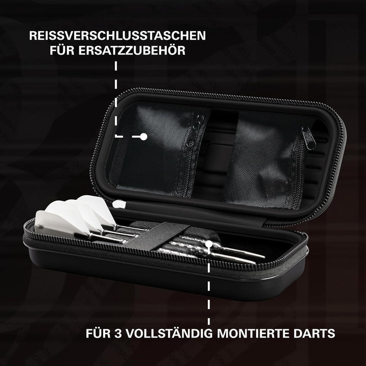 Target Darts Raymond Van Barneveld Ghost Series Takoma Wallet Regular – Dartkoffer schwarz/weiss | D