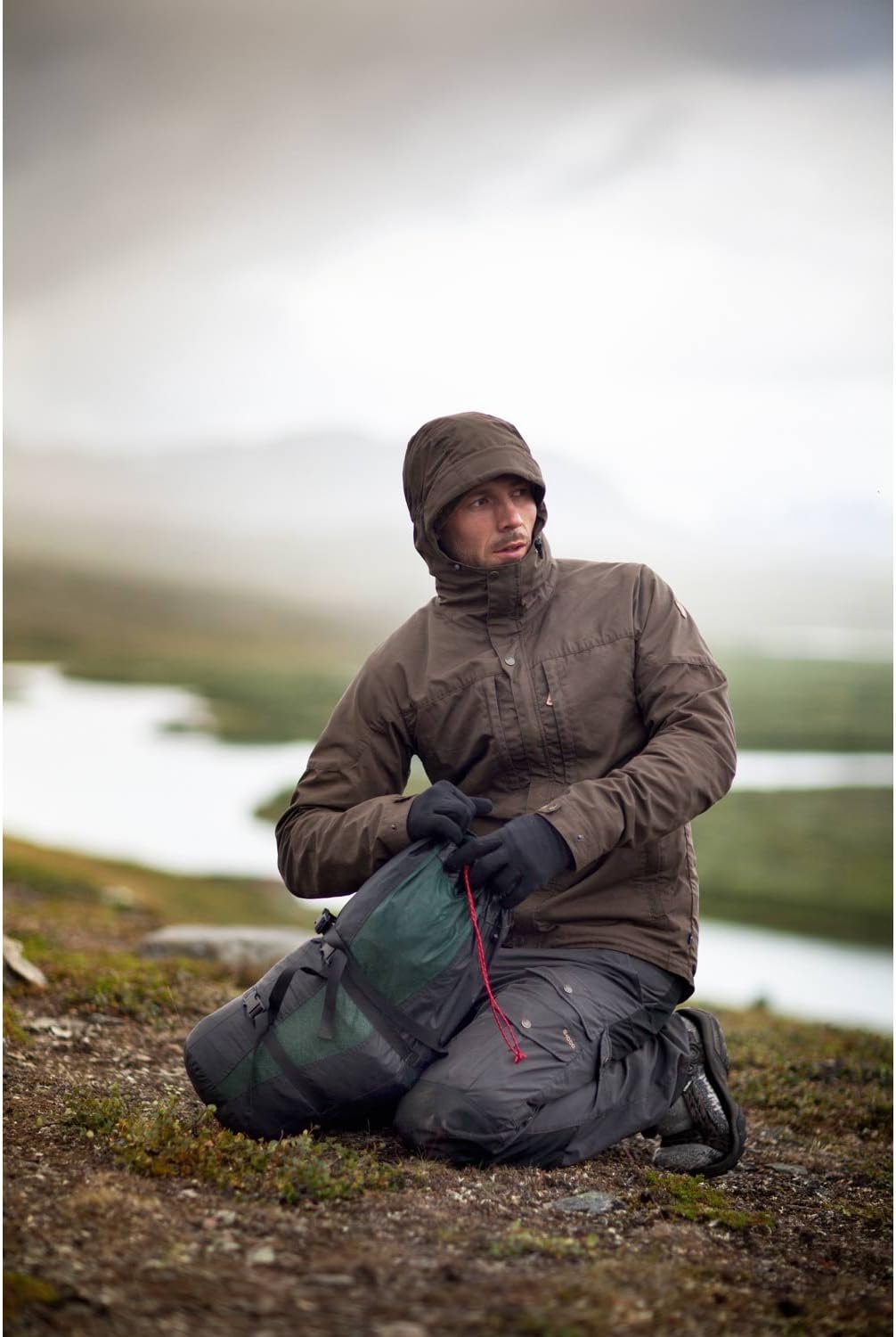 Fjällräven Herren Trekkinghose Vidda Pro Long 46 Schwarz (Black 550-550), 46 Schwarz (Black 550-550)
