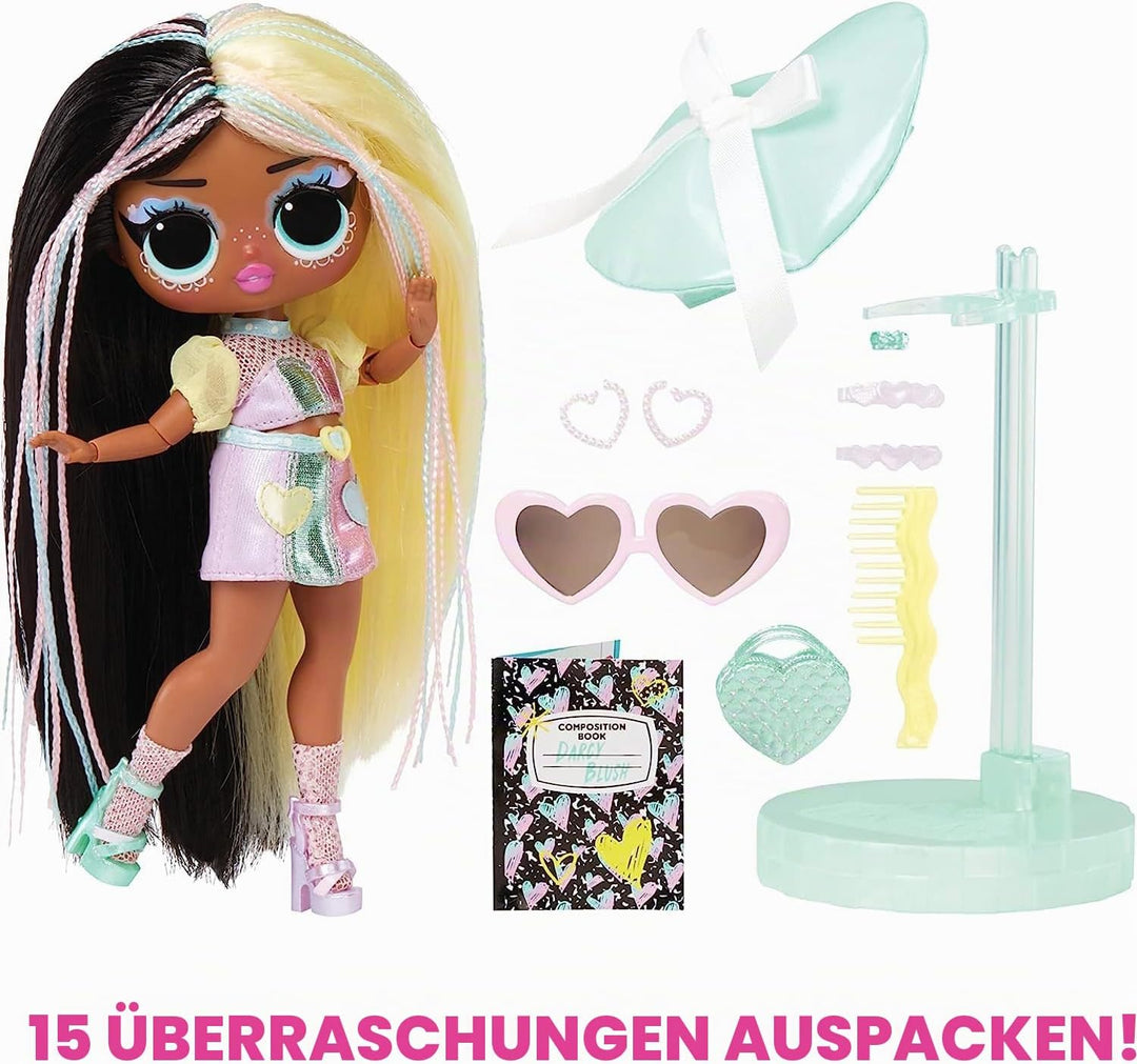 LOL Surprise Tweens Serie 4 Modepuppe - DARCY BLUSH - Packe 15 Überraschungen und fabelhafte Accesso