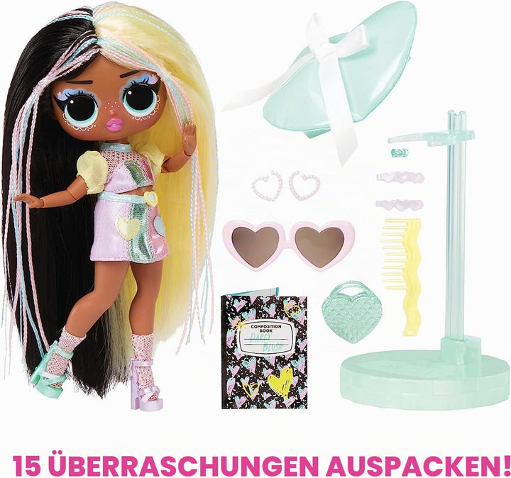 LOL Surprise Tweens Serie 4 Modepuppe - DARCY BLUSH - Packe 15 Überraschungen und fabelhafte Accesso