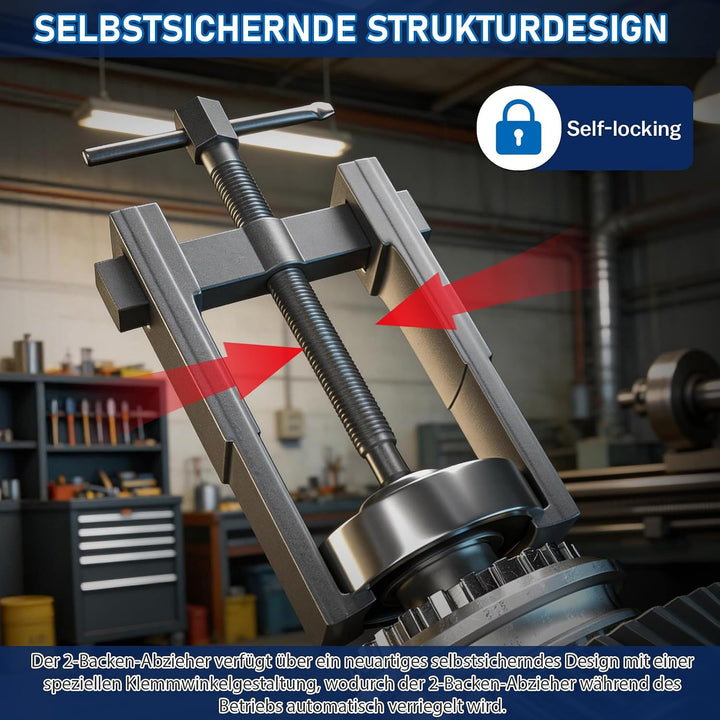 3X 2-Armig Lagerabzieher Set 3&