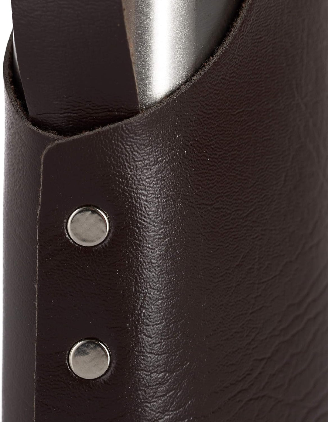 Relaxdays XXL Flachmann aus Edelstahl, hochwertige Taschenflasche zum Umhängen, 1,8l Fassungsvermöge