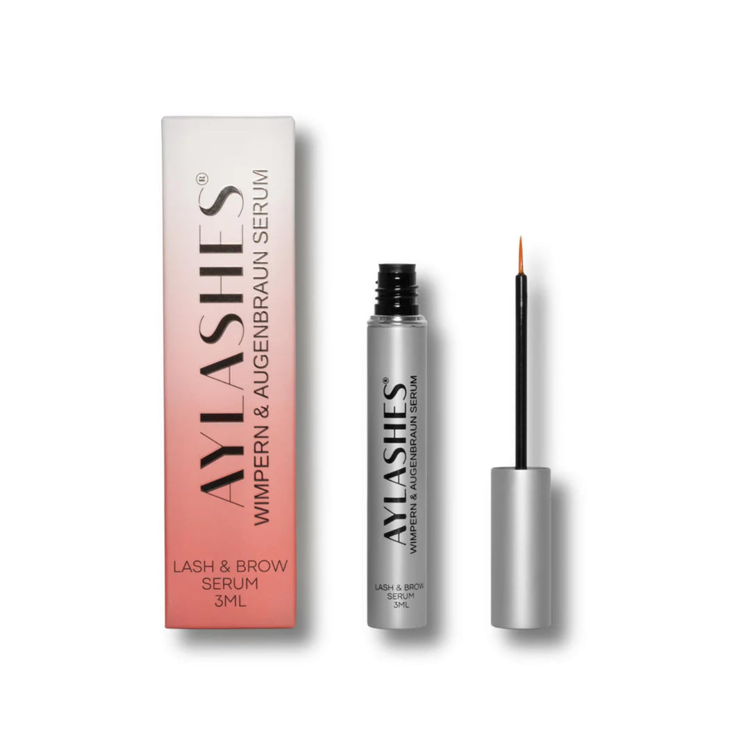 AYLASHES - DIY WIMPERN & AUGENBRAUEN SERUM | Stärkt Haarwurzeln | Regt Wachstum an | Ölfrei | Dermat