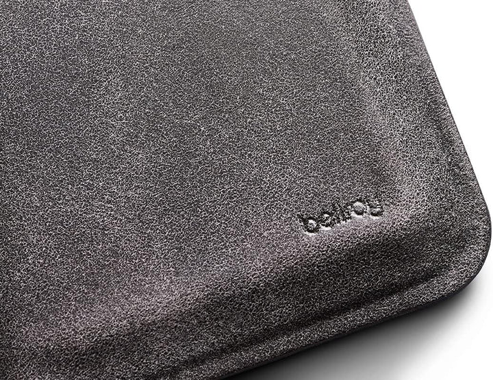 Bellroy Apex Note Sleeve – (Vorgeformte Leder-Brieftasche, RFID-Schutz) - PepperBlue, Pepperblue