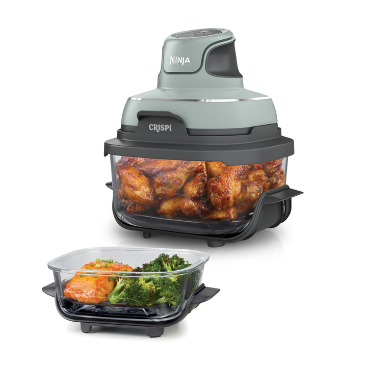Ninja CRISPi tragbare Air fryer Heissluftfritteuse, 3,8 l, 4-in-1: Heissluftfrittieren, Braten, Warm
