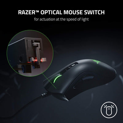 Razer DeathAdder V2 - Kabelgebundene USB-Gaming-Maus mit Optischen Mausschaltern (Focus+ 20K optisch