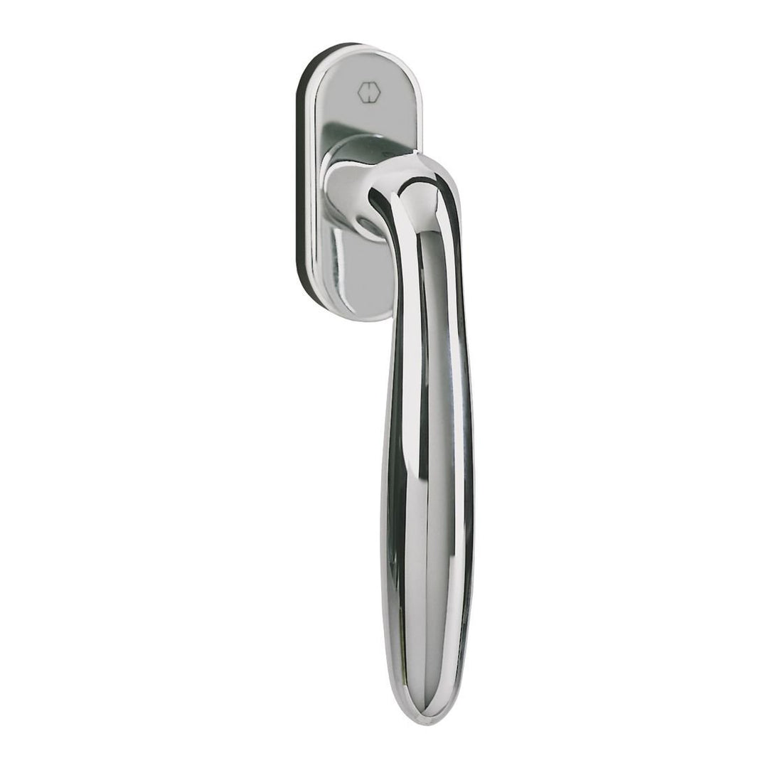 HOPPE Fenstergriff Dreh/Kipp 'Verona' Messing verchromt M051/U26-661176