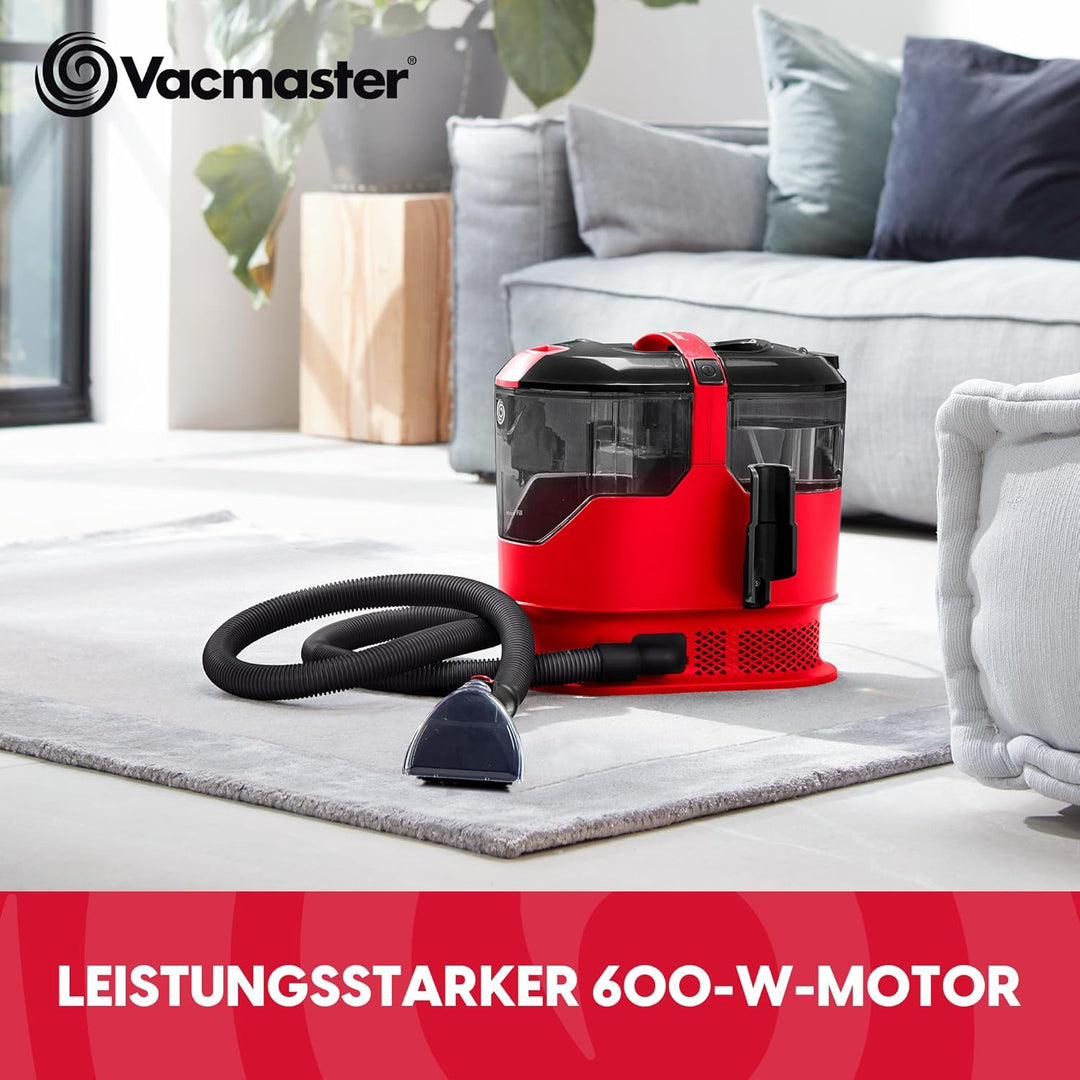 Vacmaster STMEUA01 Waschsauger Teppichreiniger Fleckenreiniger für Teppiche, Vorleger, Polster, Trep