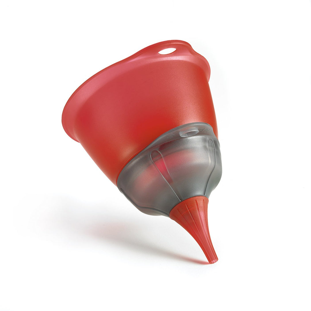 Cuisipro Universaltrichter Küchenhelfer, Silikon, rot 1 Rot, 1 Rot