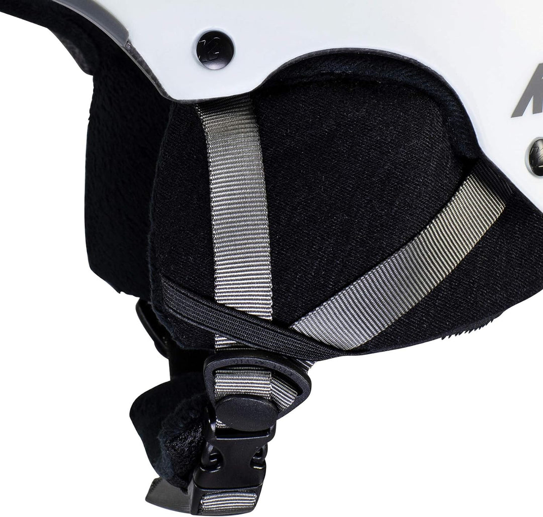 K2 Damen Meridian Skihelm/Snowboardhelm, White Pearl, M (55-59cm)