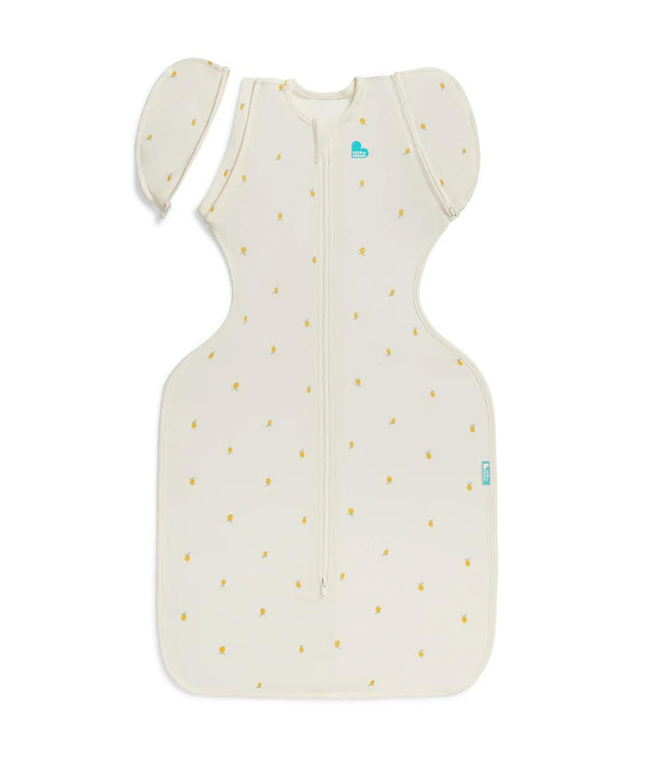 Love To Dream Swaddle Up Übergangssack Bamboo Lite, grauer Punkt, eng anliegende Passform, abnehmbar