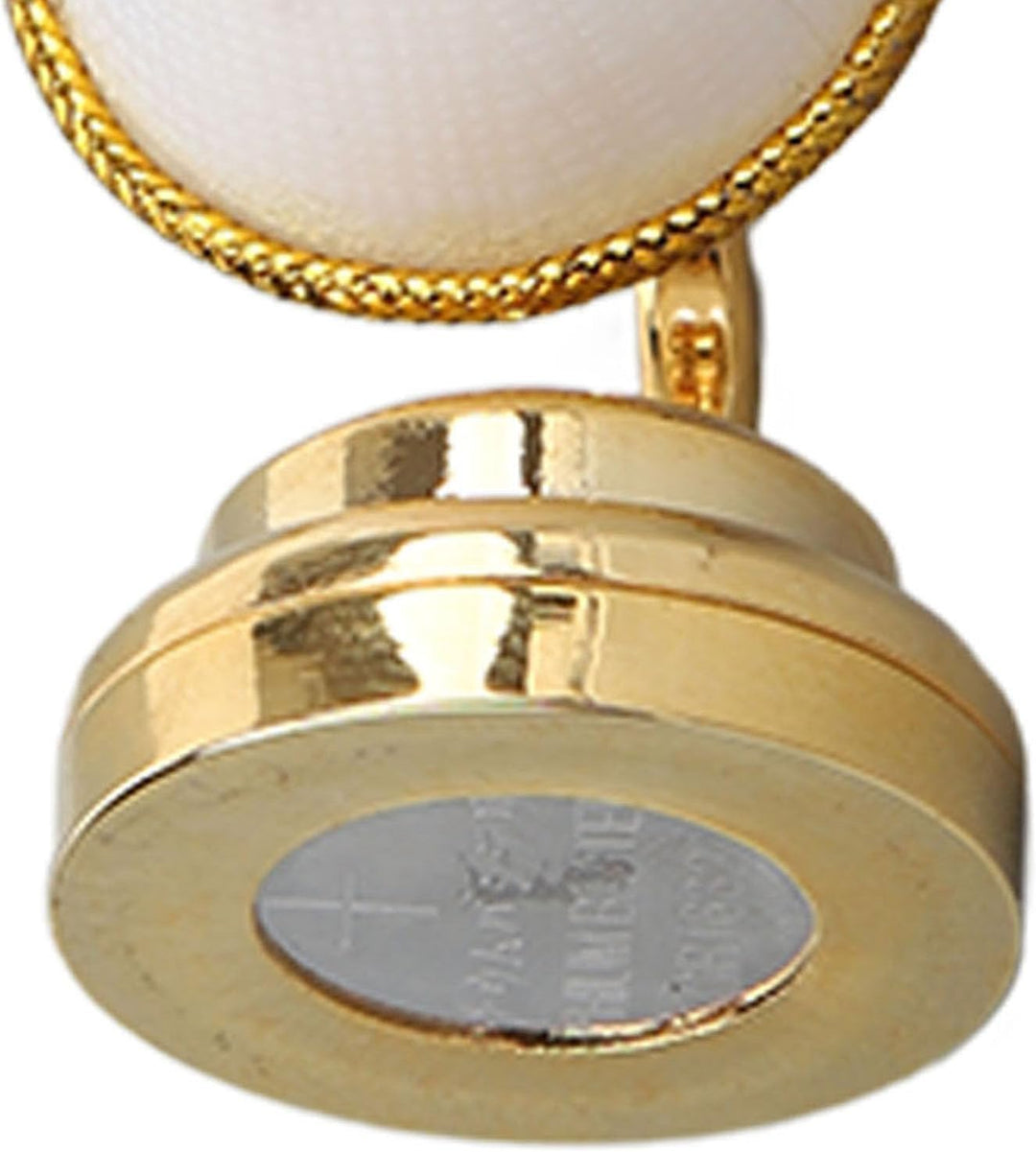 Miniatur-Wandlampe aus Metall für Puppenhaus, Mini-LED, warm, Wandleuchte, für Puppenhaus-Dekoration