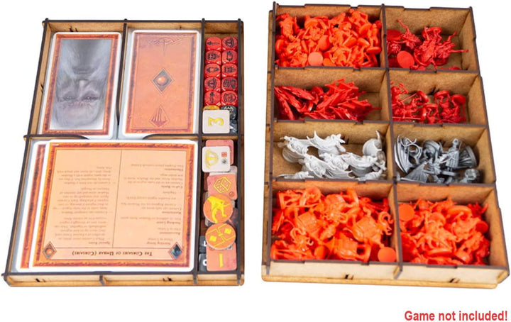 docsmagic.de Organizer Insert for War of The Ring 2nd Edition - Box Einsatz, War of the Ring 2nd Ed