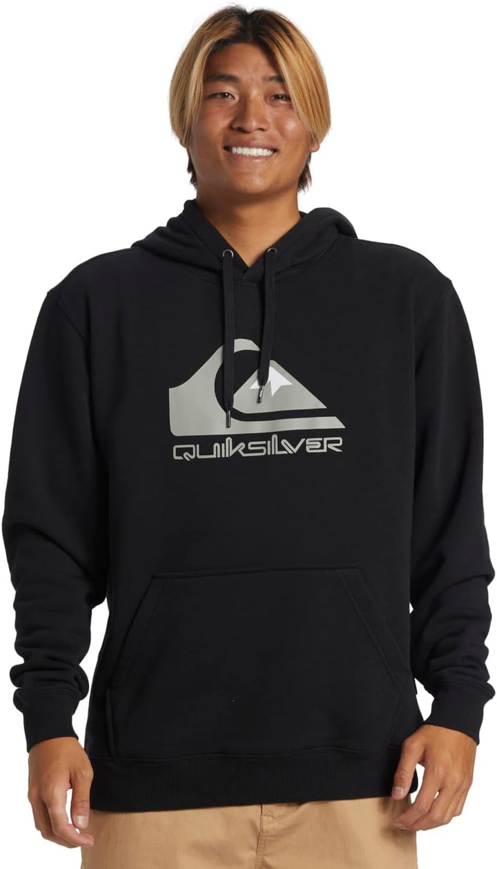 Quiksilver - Big Logo Fleece Top Schwarz M, Schwarz M